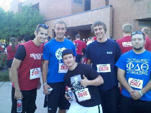 Phi Delts at a 5k