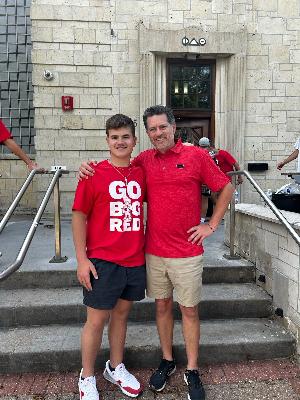 My son and Demetri and I - both Phi Delts